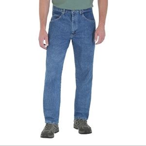 WRANGLER MEN RUGGED WEAR STRETCH JEANS 56 x 30 NWT